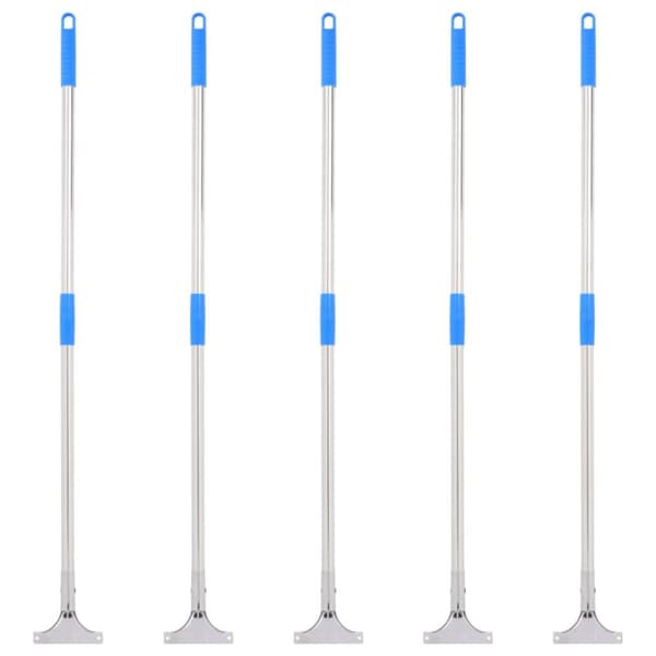 Skaft till golvskrapa 5 st 119,5 cm stål och plast