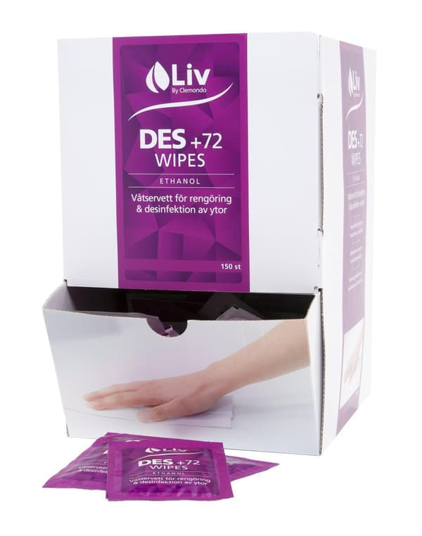 Ytdesinfektionsduk LIV Des +72 150/fp