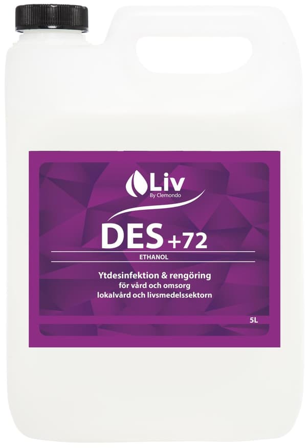 Ytdesinfektion LIV Des +72 5L 10st