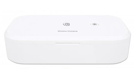 MANHATTAN UV Desinfektionsbox med 10W Induktionsladepad weiù