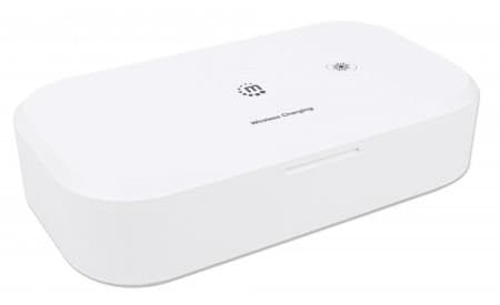 MANHATTAN UV Desinfektionsbox med 10W Induktionsladepad weiù