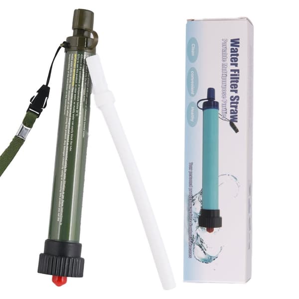 Turistivesisuodatinputki Survival-pilli