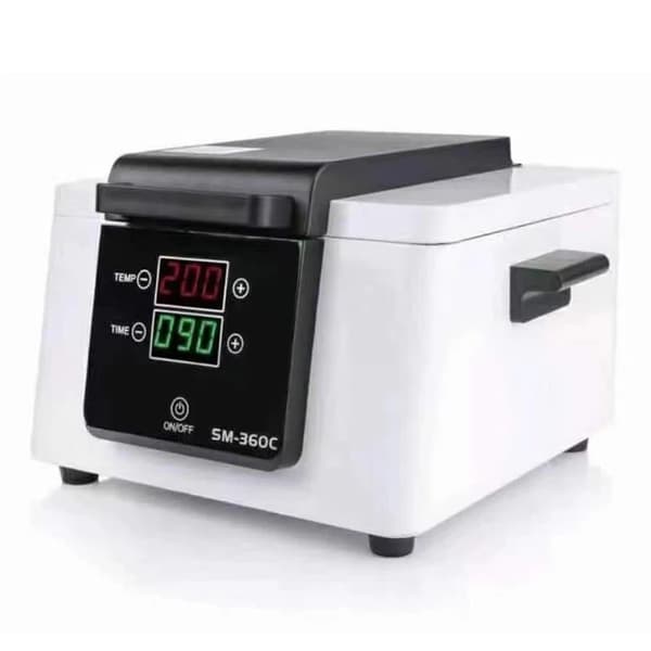 300W Ultraviolet Desinfektionslåda, 200℃ Justerbar Temperatur, 90 minuters Desinfektionstid,220V vit