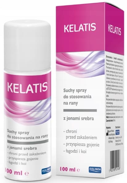 KELATIS sårspray med silver Solinea 100 ml