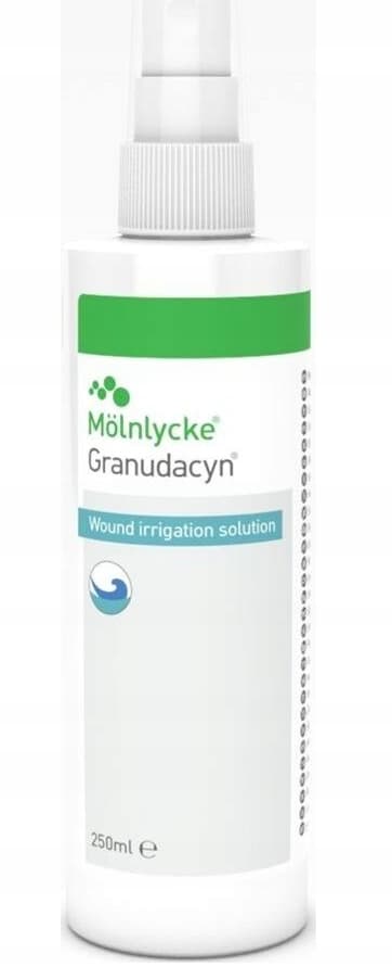 Granudacyn sårskylleopløsning Mölnlycke 250 ml