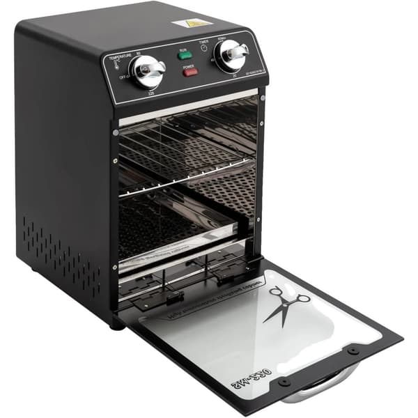 Korkean lämpötilan sterilisaattori, 600W teho, 8L kapasiteetti,musta