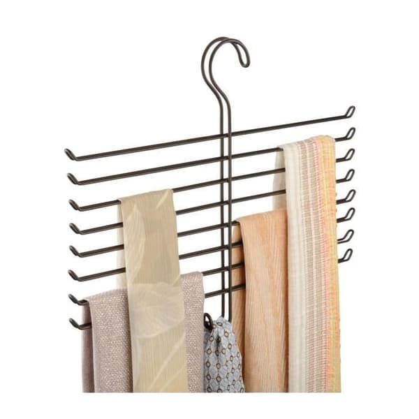 Scarf Organizer - InterDesign 32cm Silver