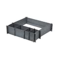 Miniatyrbild 3 av 4: COMPACTOR Dragseparator Free - 6 plattor - Polystyren - 44xH10 cm - Grå