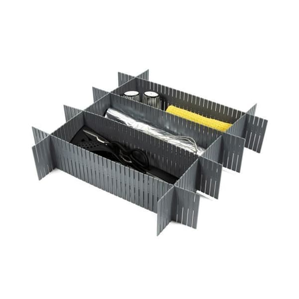 COMPACTOR Dragseparator Free - 6 plattor - Polystyren - 44xH10 cm - Grå