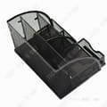 Miniatyrbild 4 av 4: TD® Black Desk Organizer Praktisk design Multifunktions komplett lådhållare Förvaringsset Lättvikts tillbehörsfack