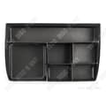 Miniatyrbild 2 av 4: TD® Black Desk Organizer Praktisk design Multifunktions komplett lådhållare Förvaringsset Lättvikts tillbehörsfack