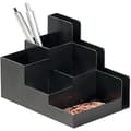 Miniatyrbild 1 av 2: HÅLLBAR Optimo skrivbordsorganisator - 6 fack - polystyren - 162 x 110 x 118 mm - antracit