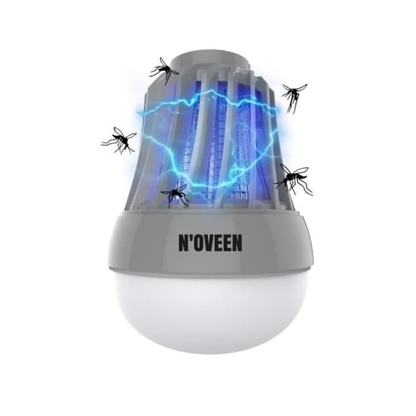 IKN823 LED IPX4 insektsavvisande lampa - Grå - Lamp- och glödlampsfunktion