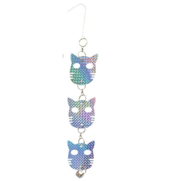 Kitty Reflectors Bird Blinder Spinner Silver
