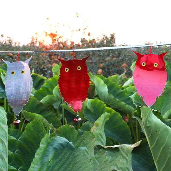 Owl Reflectors Bird Blinder Spinner Flerfärgad
