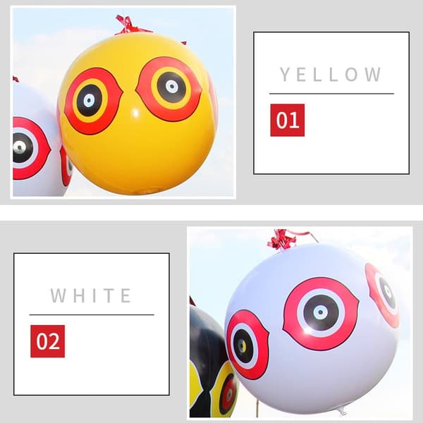 Fugleavvisende ballongfuglavskrekkingsanordning