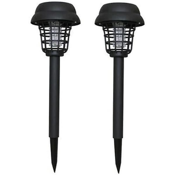 WENYU 2-pack solavstötande lampor utomhus, myggmedel, elektroniskt insektsmedel, myggmedel, anti-insvamp[287]
