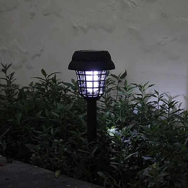Solar Mosquito Killer Lamp Street Light LED-lampor Vattentät IP65 Myggmedelslampa Insect Killer Trap Lamp [35]