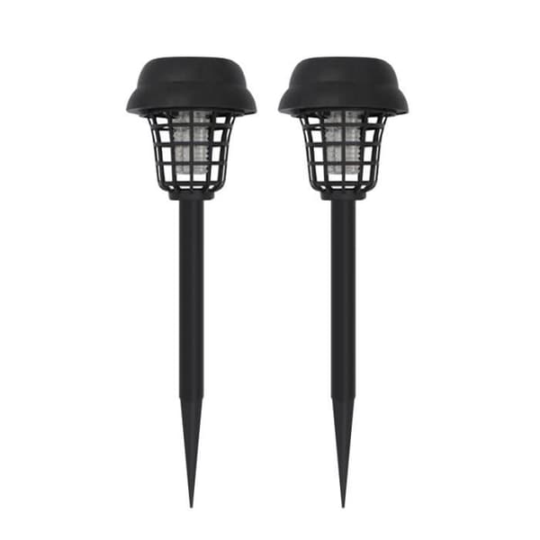 Anti-insektslampa - Solcellslampa - 2 st - Repellent - Anti-regn - Insektsfälla
