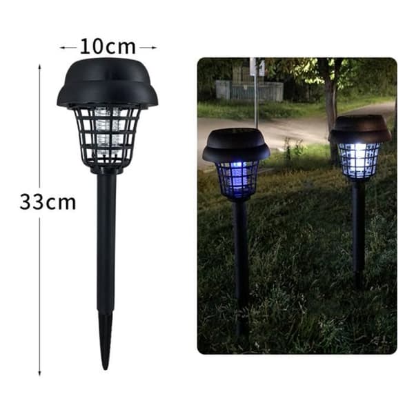 Insektsbekämpande lampa - Killer Lamp - Solenergi - LED-belysning - Pack med 4 - Insektsavvisande