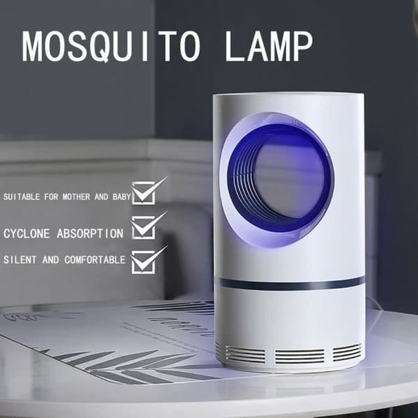 Inandningsmyggdödare LED-lampor Flugmyggfälla Light Myggmedel Insektsdödare