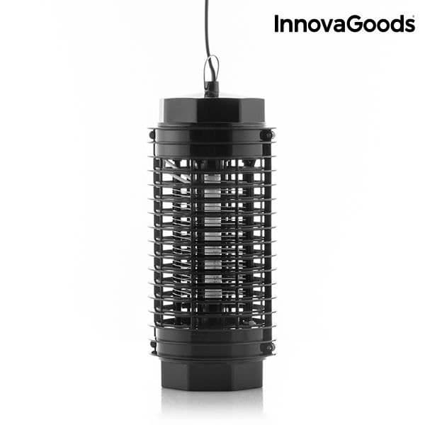 Myggmedelslampa - KL-1500 - 4W - Svart - UVA-ljus - Elgrill - Avtagbar bricka