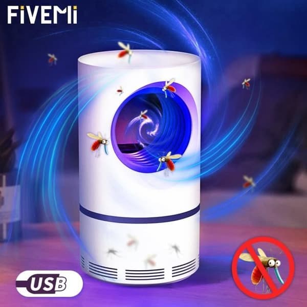 Led Mosquito Killer Elektrisk lågspänning USB-lampa Insect Killer Anti Mosquito Flugfälla UV Rep PAKET C LARGE -UO2063A