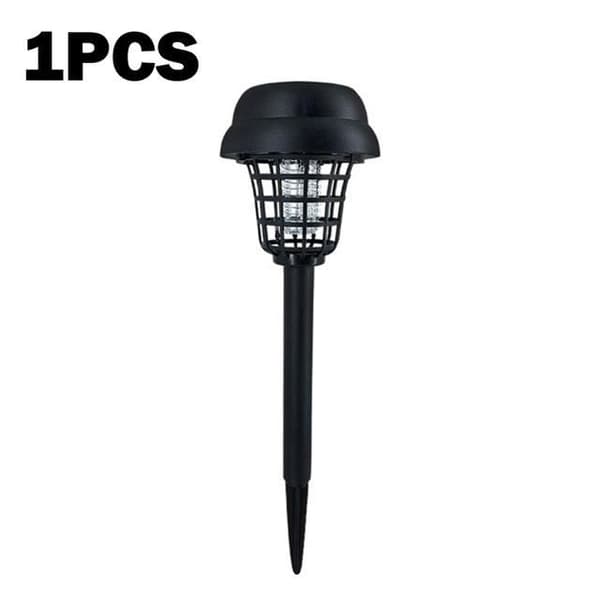 INSEKTLAMPA, 1 st - Solar Mosquito Killer Lamp, 1-2-4-6-8 st, Elektriskt UV LED-ljus, Vattentät, För trädgård, Gräsmatta, P
