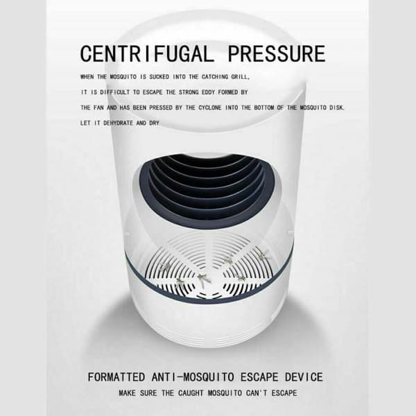 Insektsdödare Lampa Elektrisk Pest Flugdödare LED Zapper Myggdödare