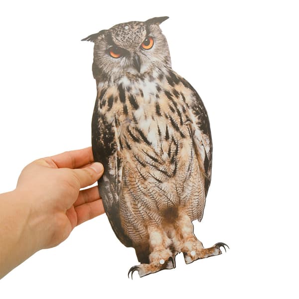 Owl Bird Repellent Bell hänge