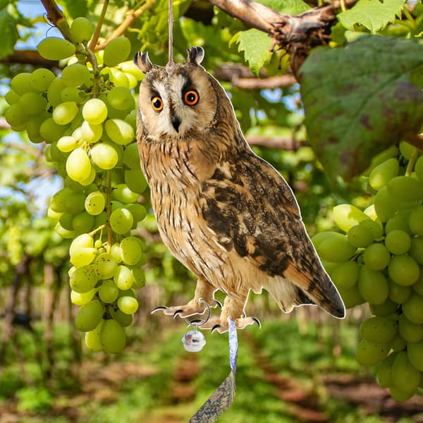 INF Owl Bird Repellent Bell hänge
