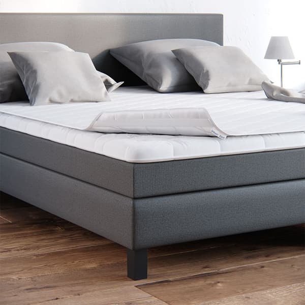 VitaliSpa Madrassöverdrag resårmadrass 180x200 cm Vit