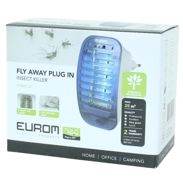 Eurom Insect Killer Fly Away 25m2 4W