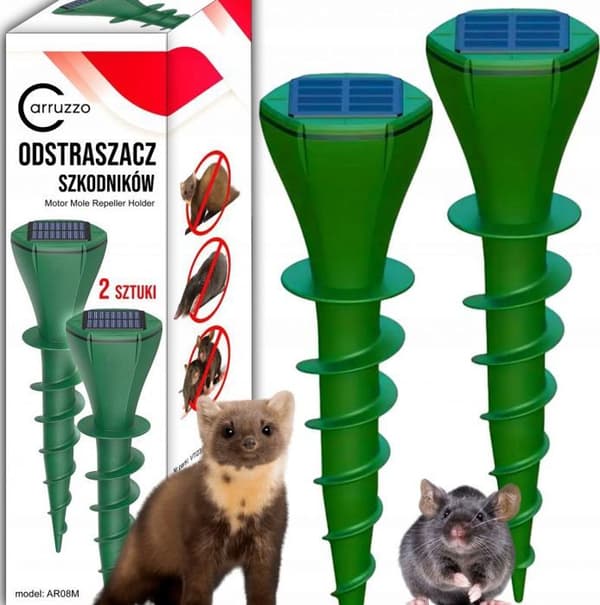 Carruzzo - K751D3 - Skruvbar solavvisande, 2 delar