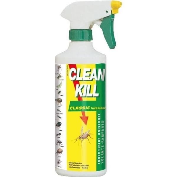 Clean Kill insekticidspray - alla insekter + kvalsterskydd - 500 mL
