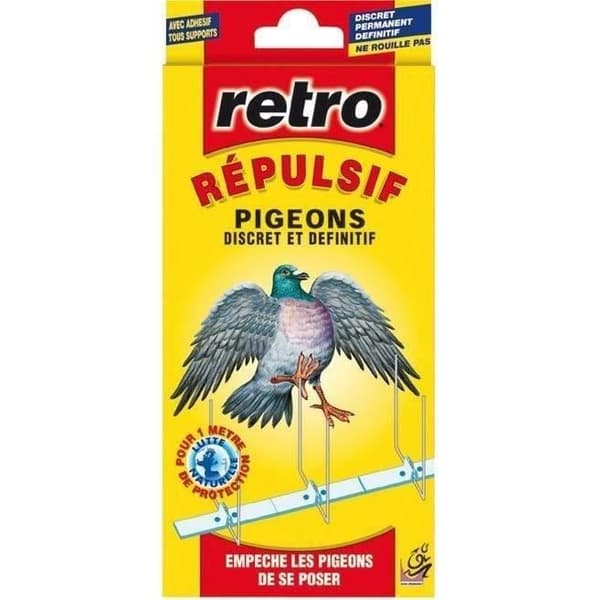 Pigeon spike repellent - set om 6