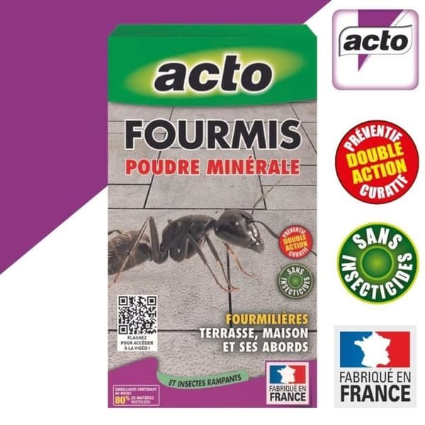 GENERIK - Chabasitepulver myror 400G - ACTO