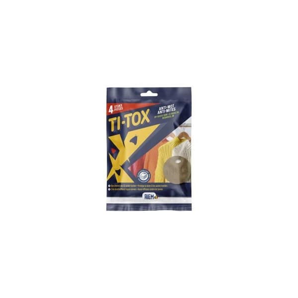 GENERISK - Titox antimites geraniol 4 krokar - RIEM