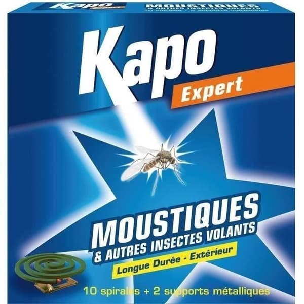 KAPO Spiralmygg Expert - Förpackning med 10