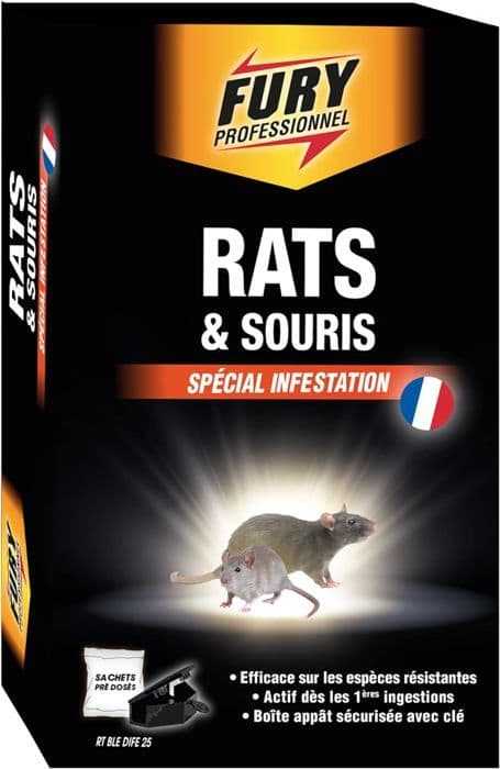 FURY RÅTTOR OCH MUSER ENKELTPACK 7X20G