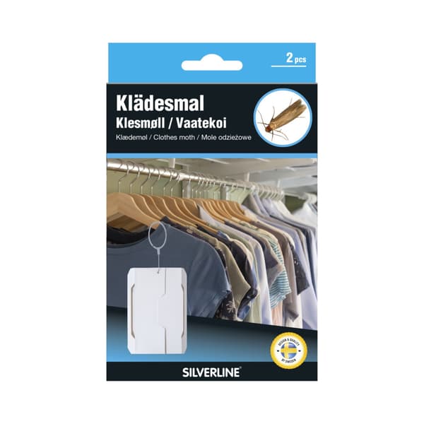 Silverline klesmøllfelle 2-pk - effektiv og giftfri beskyttelsesløsning