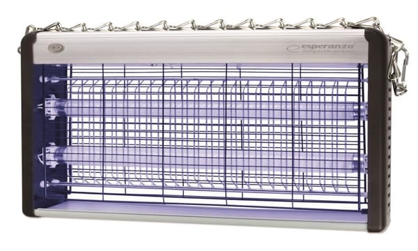 Esperanza EHQ007 ELEKTRISK INSEKT UV LAMPE Sort
