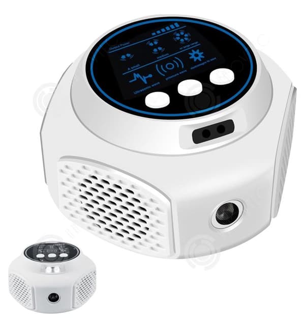 INN Ultraljudsmöss och råttor 220v 3 anti-muslägen LED 4 högtalare 360 grader avvisande 300 kvadratmeter för inomhusgarage