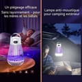 Miniatyrbild 4 av 4: INN® Cactus Mosquito Killer Lamp Hem Sovrum Kontor Tyst Liten USB-port Inandningsfällor Mosquito Killer Lampa