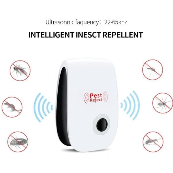 Effektiv inomhus och utomhus ultraljuds elektrisk myggavvisande mot insekter smarta hemmaprodukter