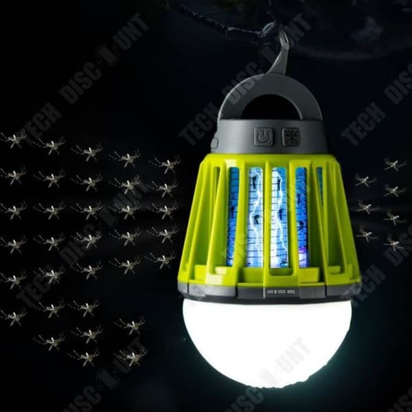Multifunktionell LED inomhus USB Mosquito Killer Lamp Elektrisk Shock Hushålls icke-strålning Elektronisk Mosquito Killer