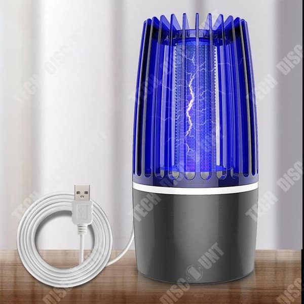 TD® Uppladdningsbar USB Mosquito Killer Lamp Elektrisk Shock Myggmedel Mosquito Killer Mosquito Killer Lampa Hemma inomhus