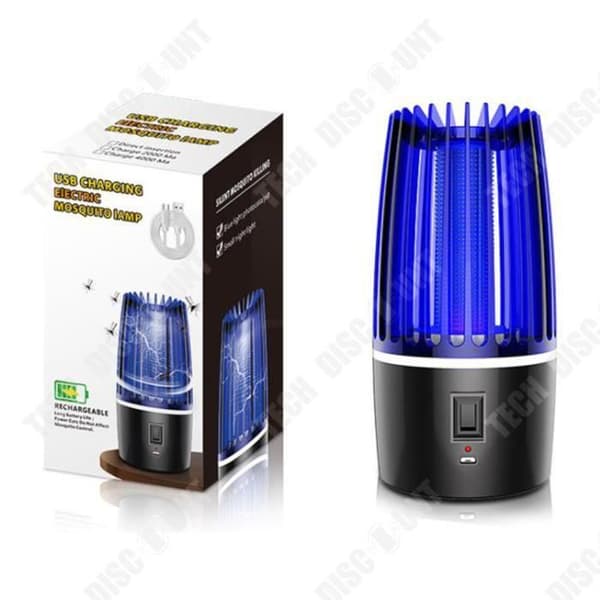 TD® Uppladdningsbar USB Mosquito Killer Lamp Elektrisk Shock Myggmedel Mosquito Killer Mosquito Killer Lampa Hemma inomhus