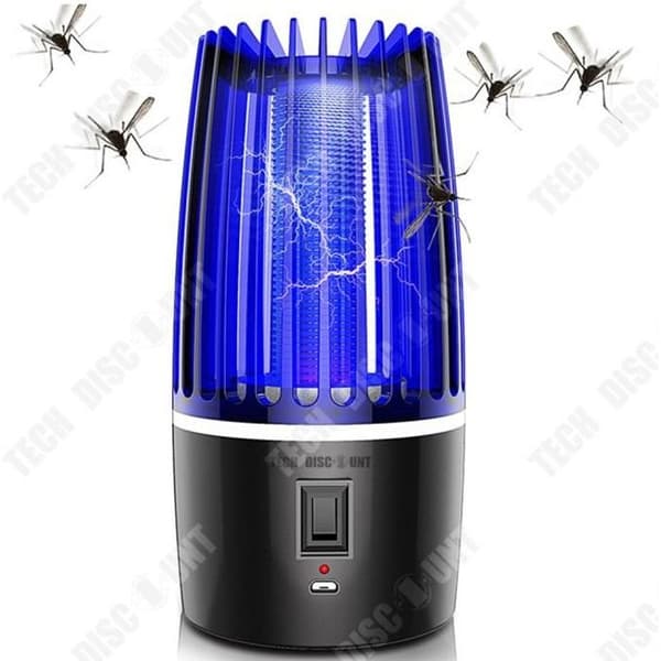 TD® Uppladdningsbar USB Mosquito Killer Lamp Elektrisk Shock Myggmedel Mosquito Killer Mosquito Killer Lampa Hemma inomhus