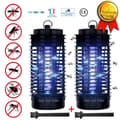 Miniatyrbild 1 av 4: 2st Elektrisk myggdödarfälla Myggdödare LED UV-lampa Giftfritt skydd Insektsavvisande flugor Säker